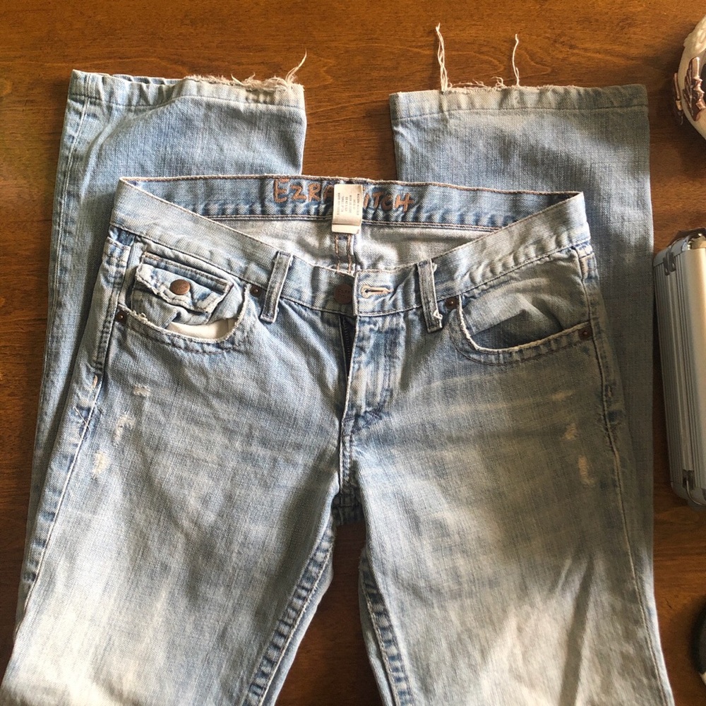Vintage low rise jeans